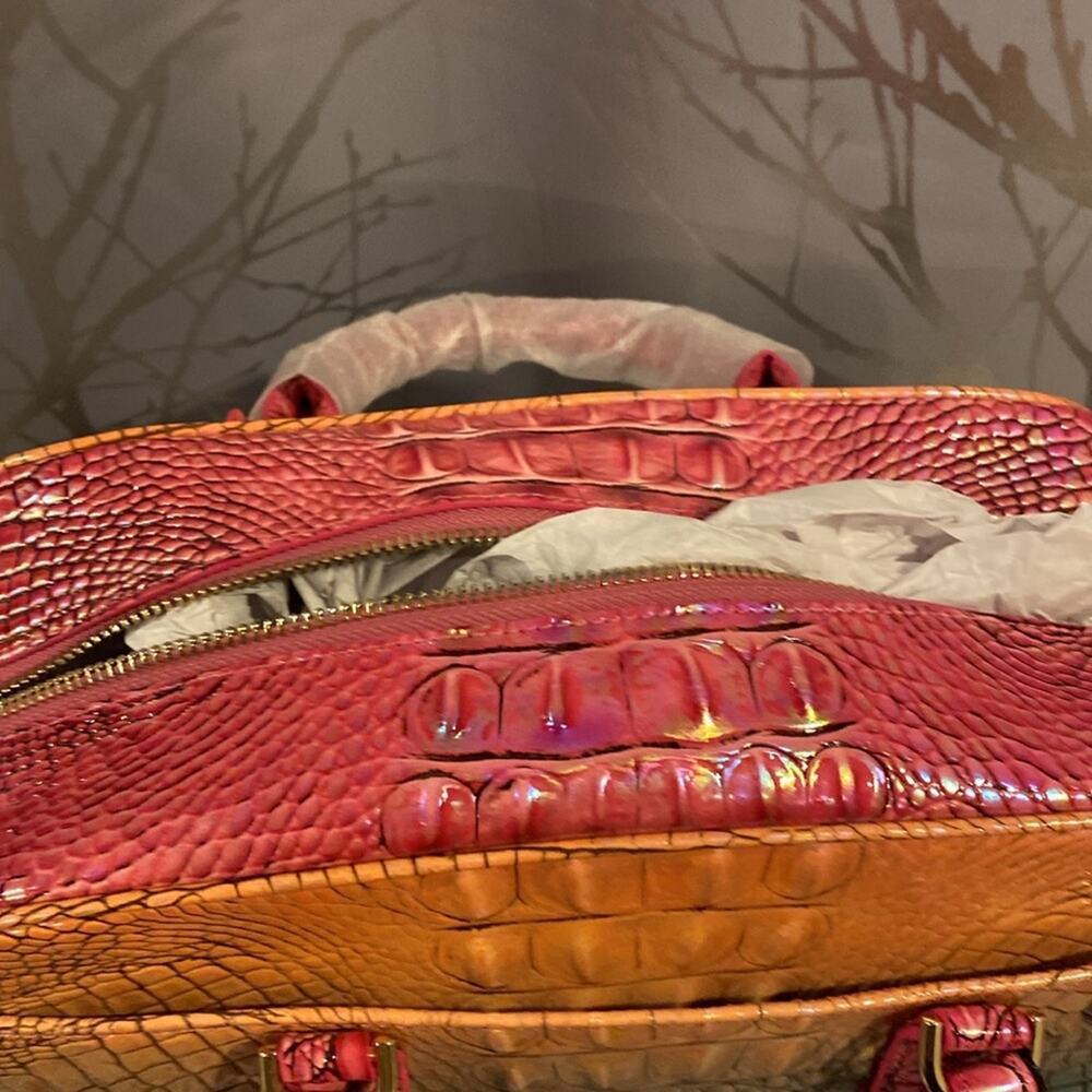 BNWT BRAHMIN Marissa Horizon Ombre Melbourne Leather Handbag - Picture 6 of 11